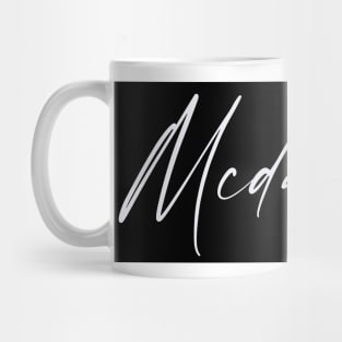 Mcdaniel Name, Mcdaniel Birthday Mug